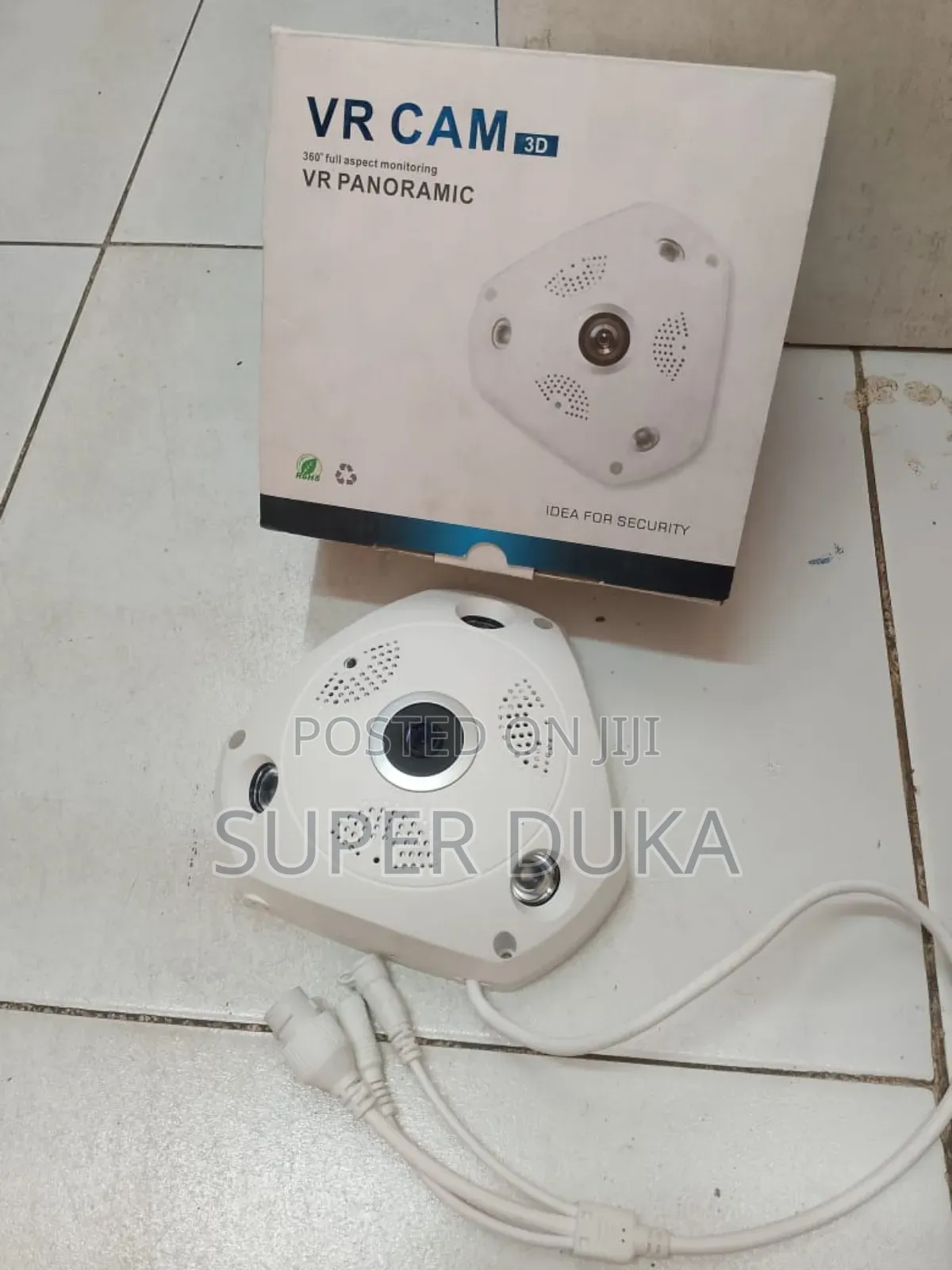 Vr Cam 360° Panoramic Security Camera.