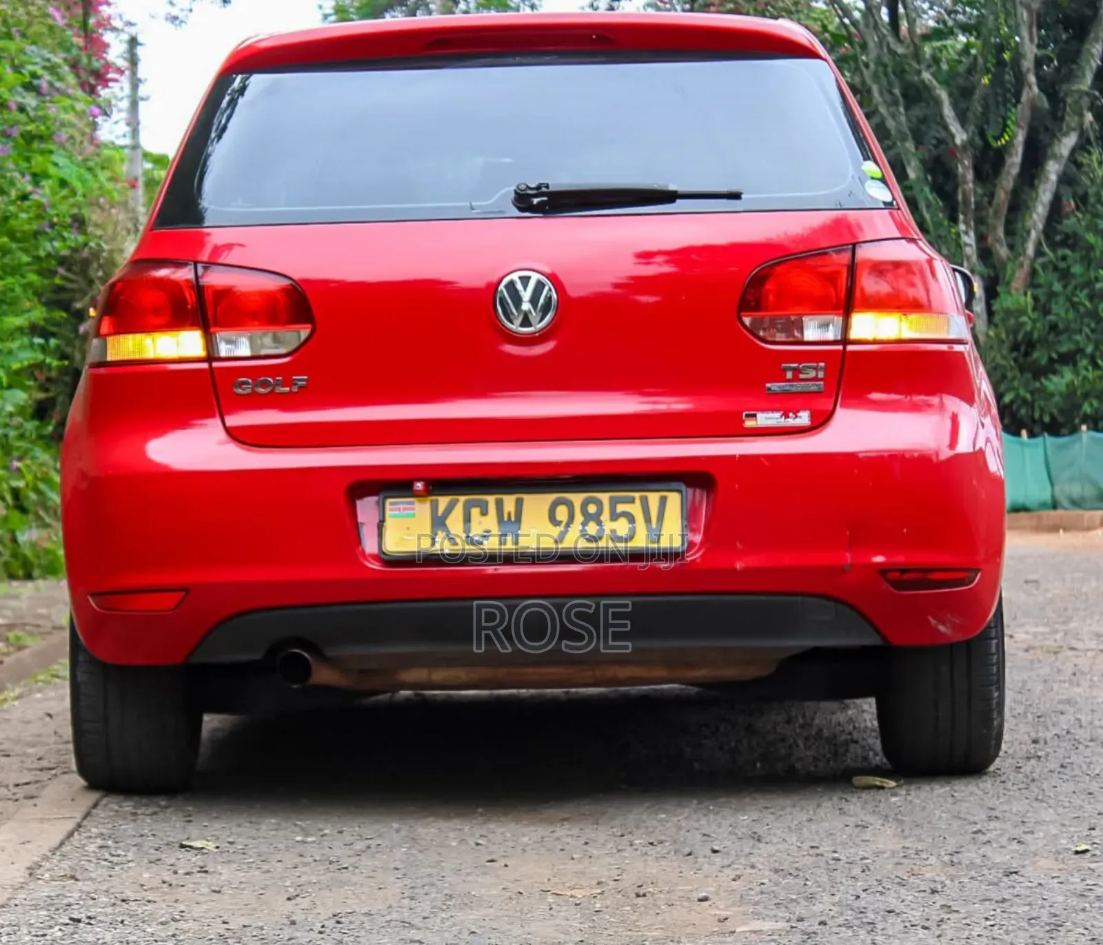 Volkswagen Caddy 2012 Red