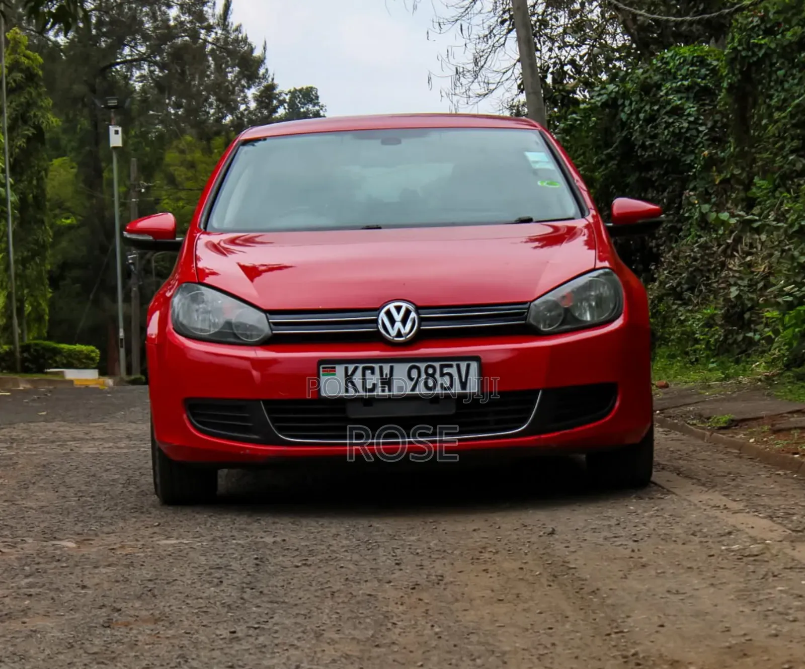 Volkswagen Caddy 2012 Red