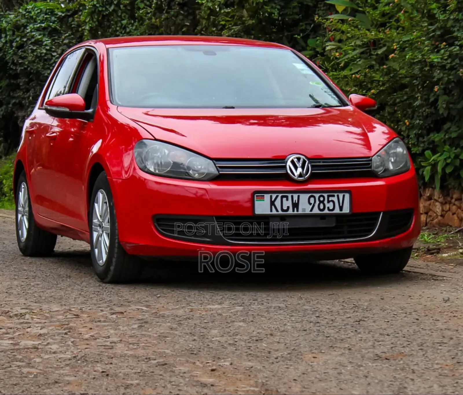 Volkswagen Caddy 2012 Red