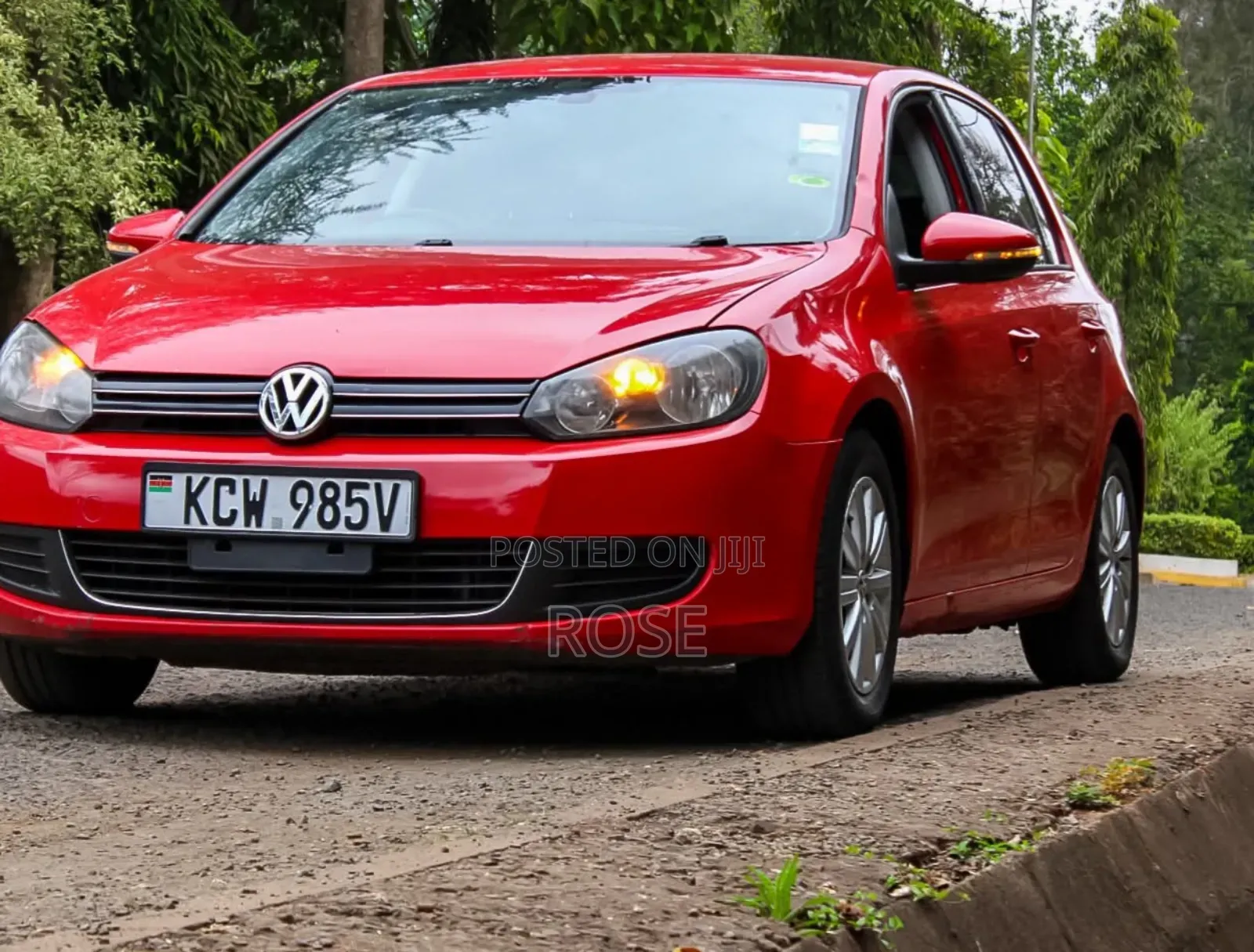 Volkswagen Caddy 2012 Red