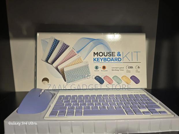 Portable Wireless Keyboard and Mouse Set - thumbnail 3