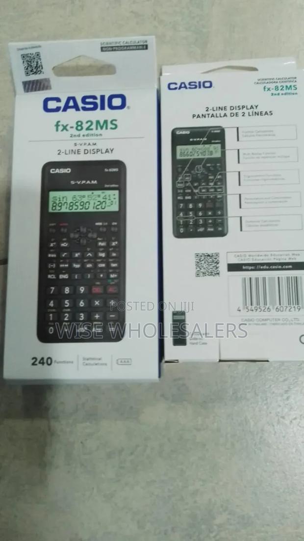 Casio Fx-82ms Scientific Calculator 2nd Edition