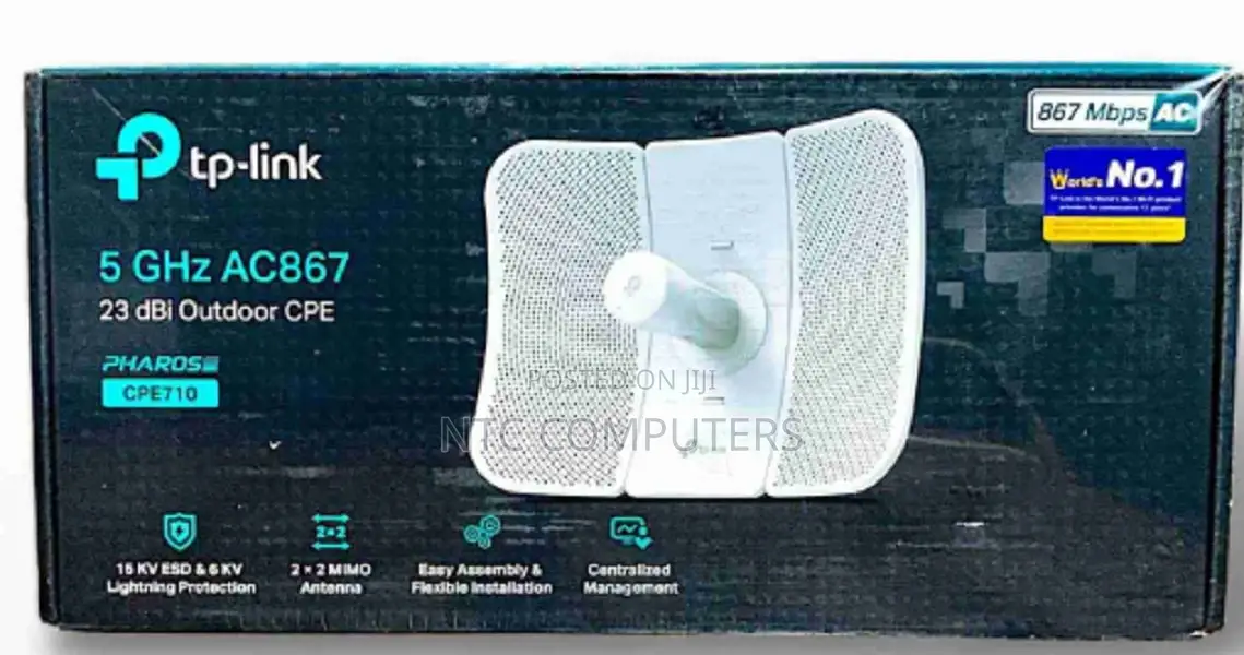 Tp-Link Tl-Cpe710 5ghz 867mbps 23dbi Outdoor Cpe