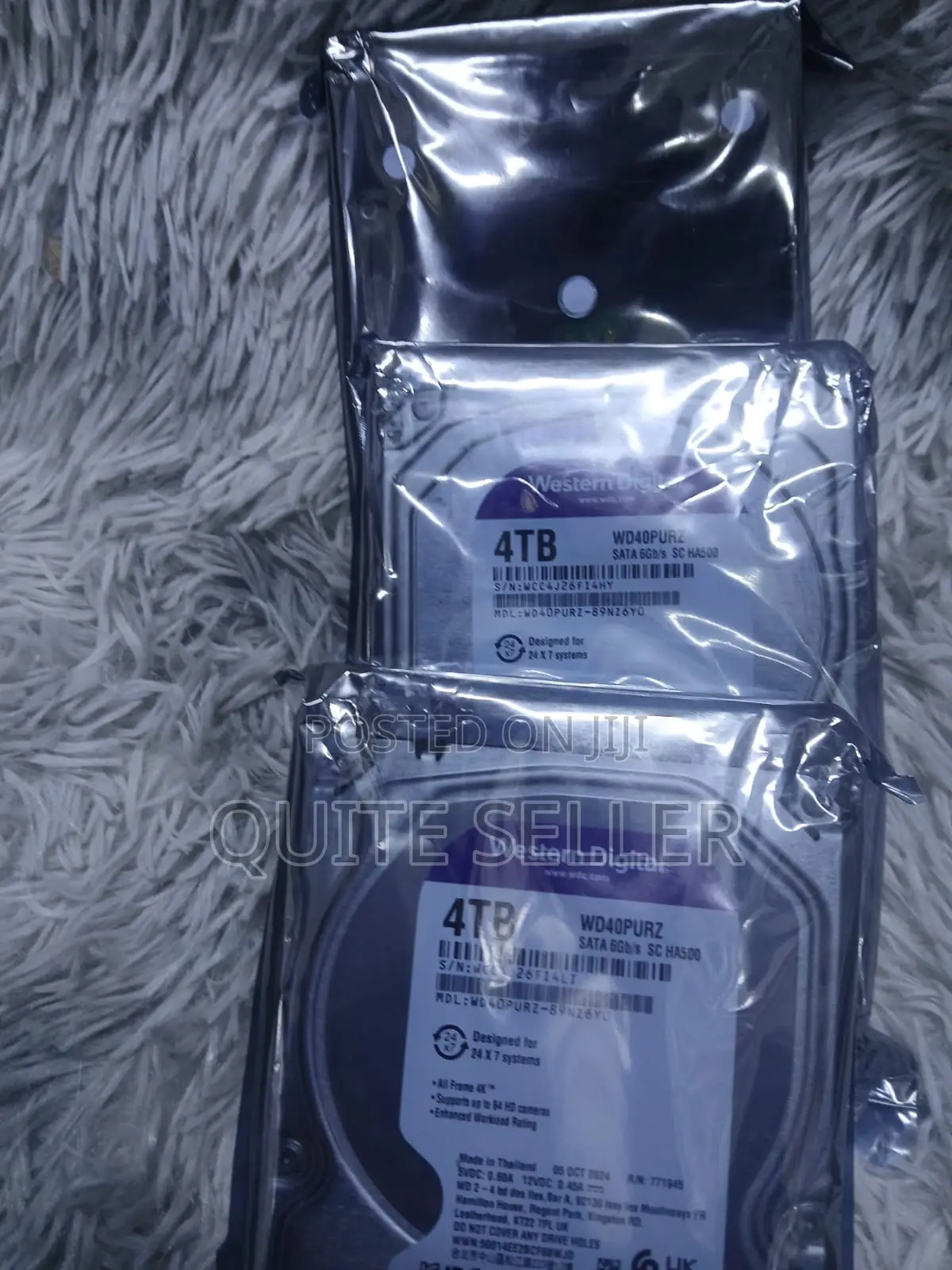 4tb Wd Purple Surveillance Hard Drive - 4tb Internaldrive