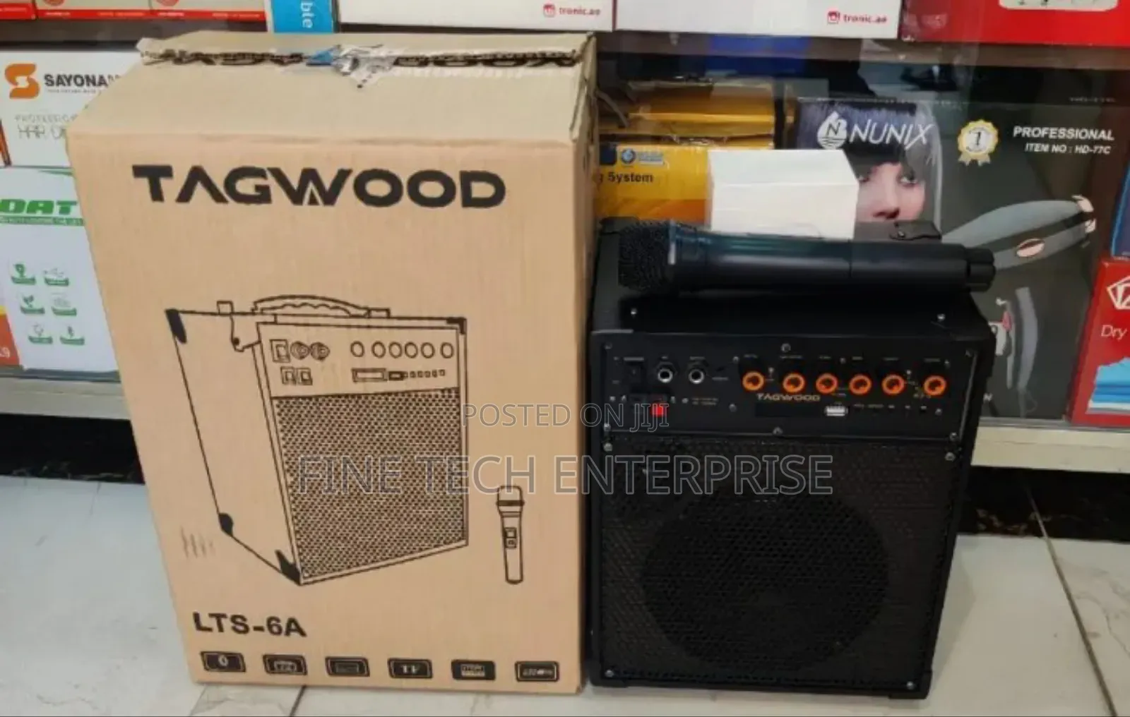Tagwood 6" Rechargeable Portable Speaker 6a