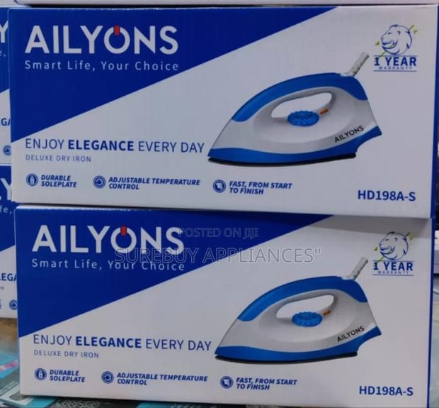 Ailyons Hd198a-S Dry Iron - main view