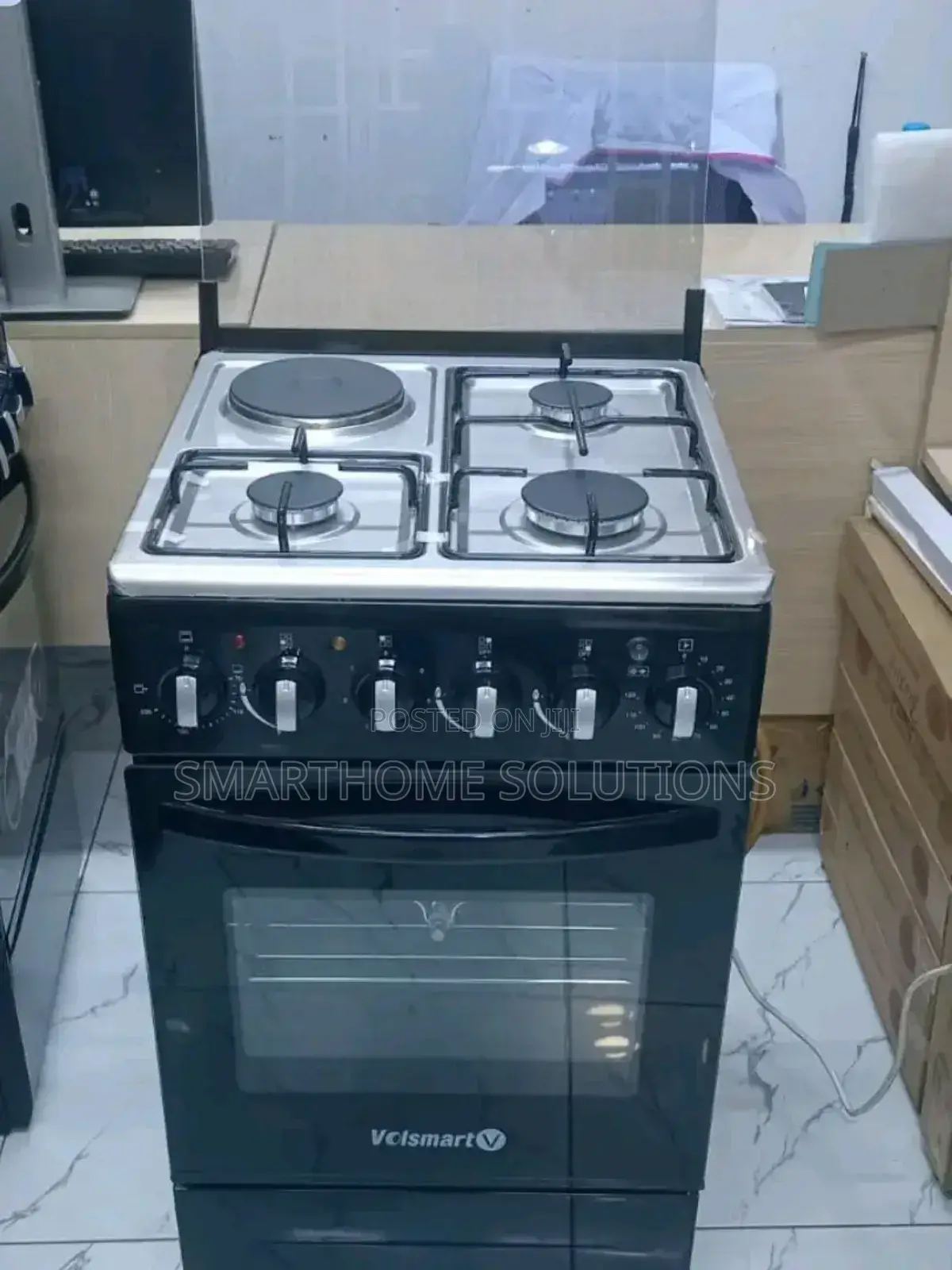 Cooker Standing Volsmart 3+1 Hot Plate 50×55cm
