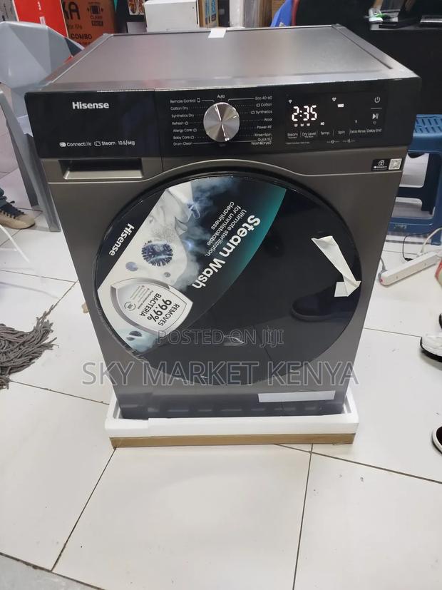 Hisense Washing Machine 10.5/6 Kg Wash and Dry Full Automatic