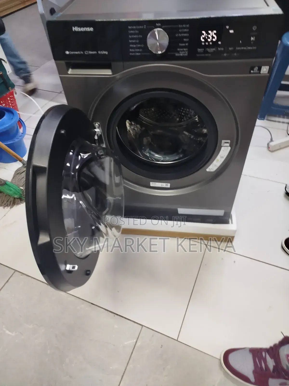 Hisense Washing Machine 10.5/6 Kg Wash and Dry Full Automatic