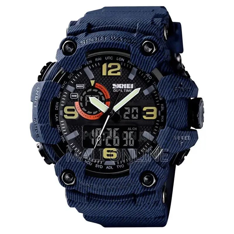 Skmei Sports Watch 1520 Dual Time Waterproof Digital Men’S Watch