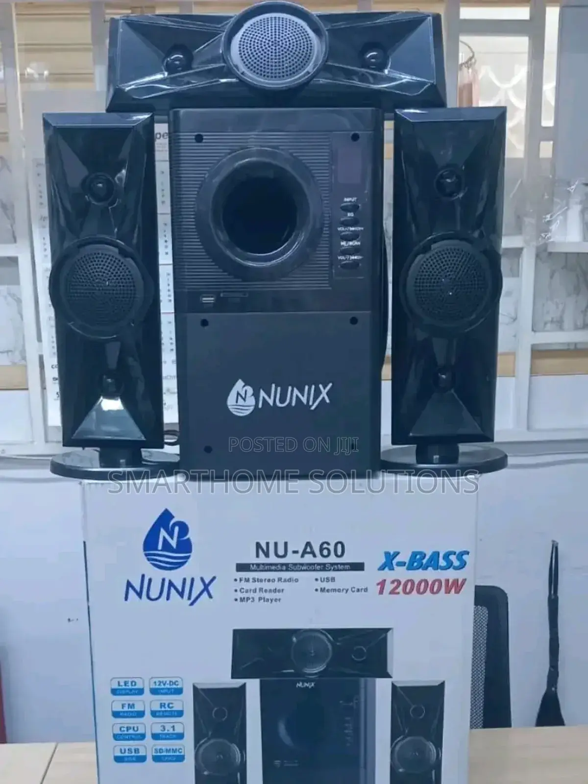 Nunix A60 Multimedia Subwoofer System 3.1