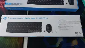Hp Cs10 French Azerty Wireless Keyboard and Mouse Combo