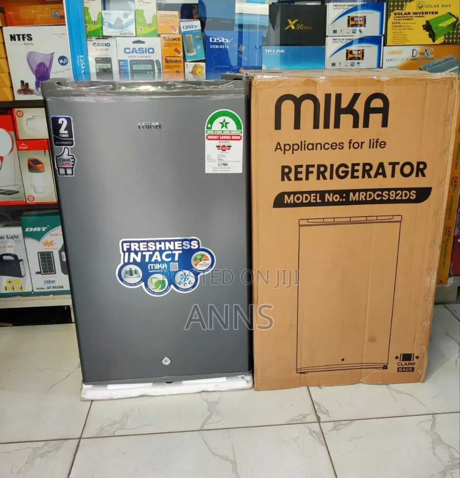 Mika 92 Liters Fridge Instock