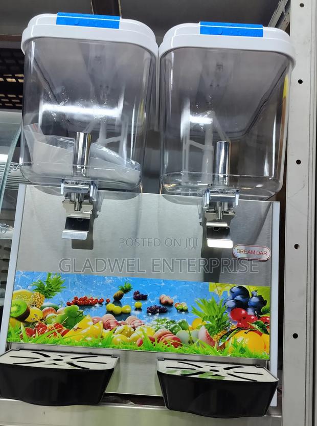 2 Collum Automatic Juice Dispenser Machine - main view