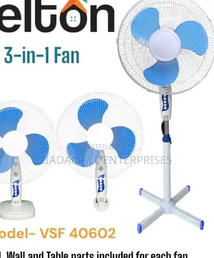 Stay Cool Your Way – Velton 3-in-1 VSF-40602 Fan