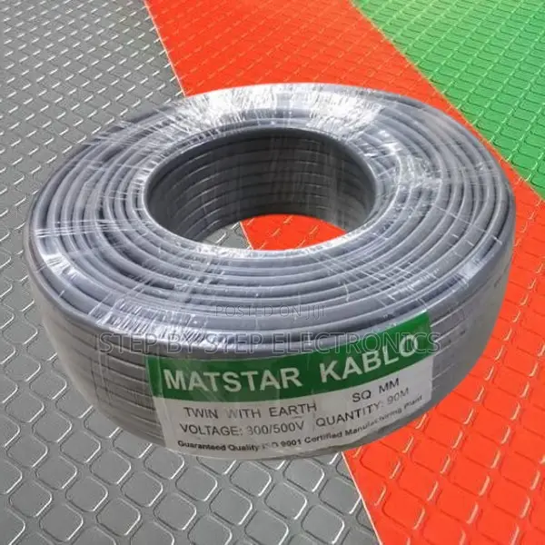 90m 2.5mm Twin With Earth PVC Cable for Electricals Wiring