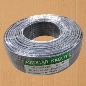 2.5mm 1.5mm Twin and Earth Electric Wire Wiring Cable 2.5mm