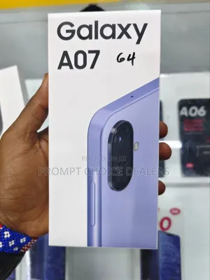 New Samsung Galaxy A07 4G 128 GB Black