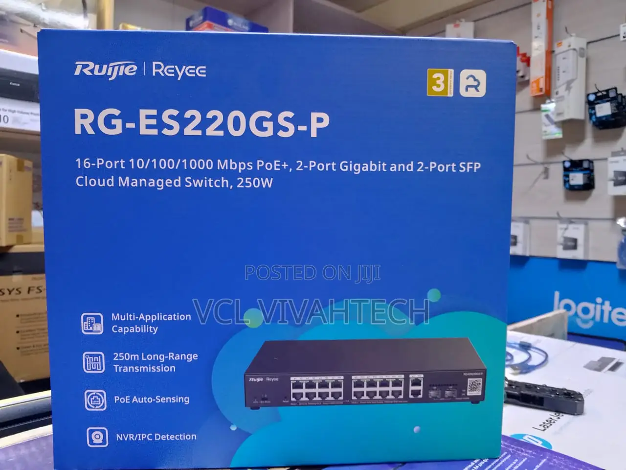 Ruijie Rg-Es220gs-P 20-Port