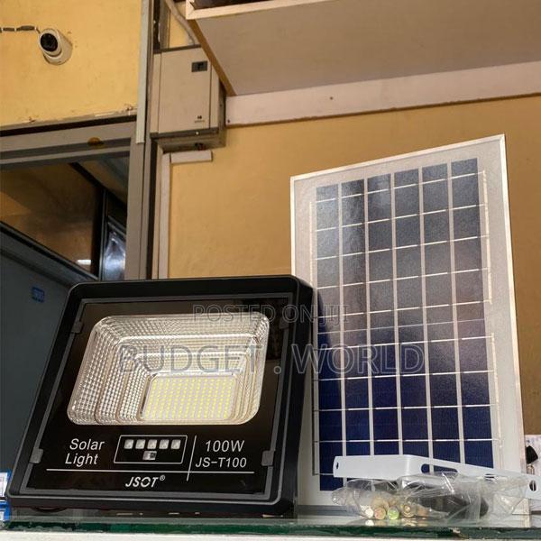 Rectangular 100w Watts Reliable Quality Security Led Solar Flood Light