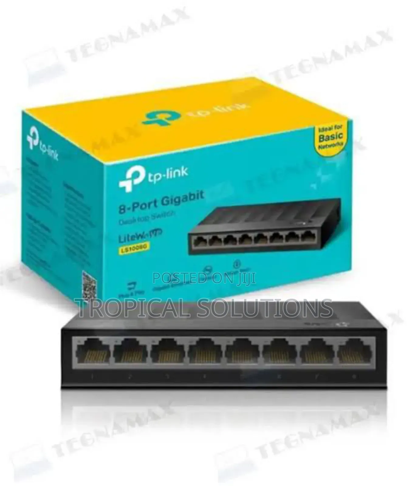 Tp-Link 8 Port Tl-Ls1008g Gigabit Desktop Switch Ls1008g