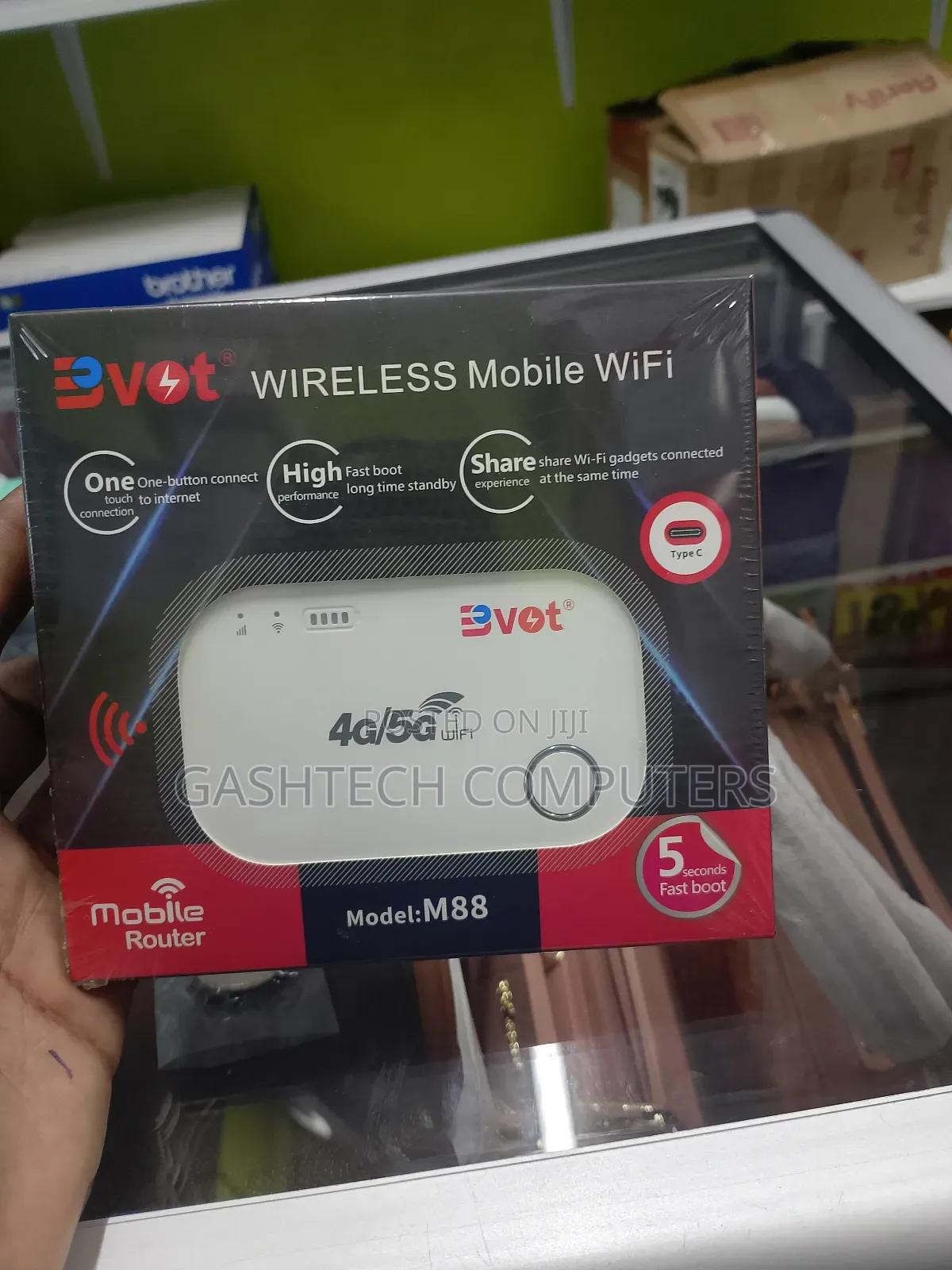 Bvot Universal 4g/5g Portable Pocket Wifi Hotspot Mifi