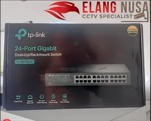 Tp-Link 24-Port Sg1024d Gigabit Desktop Rackmount Switch Tl-Sg1024d