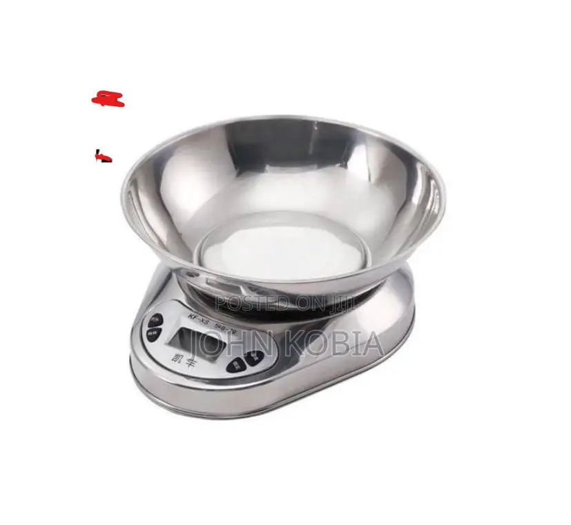 Pm-403 Premier Kitchen Scale Steel Body With Bowl Digital 5kg
