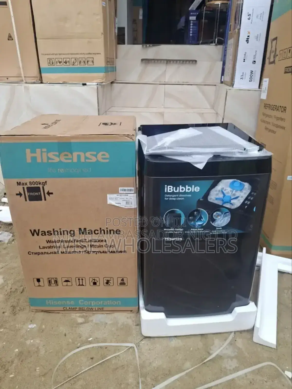 Hisense Wta1112t 11kg Top Load Automatic Washing Machine