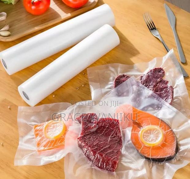 Vacuum Sealer Rolls Bpa Free Storage Bags Food Saver for Freezer
