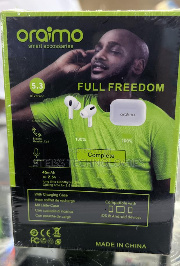 Oraimo Pro Wireless Earbuds. - thumbnail 3