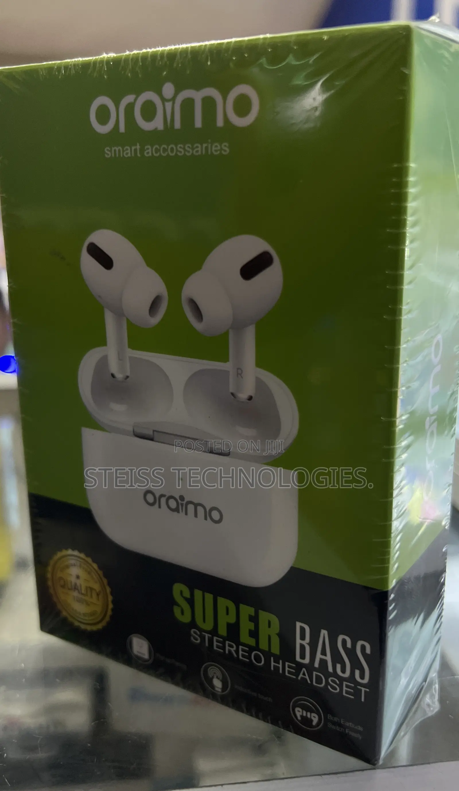 Oraimo Pro Wireless Earbuds.