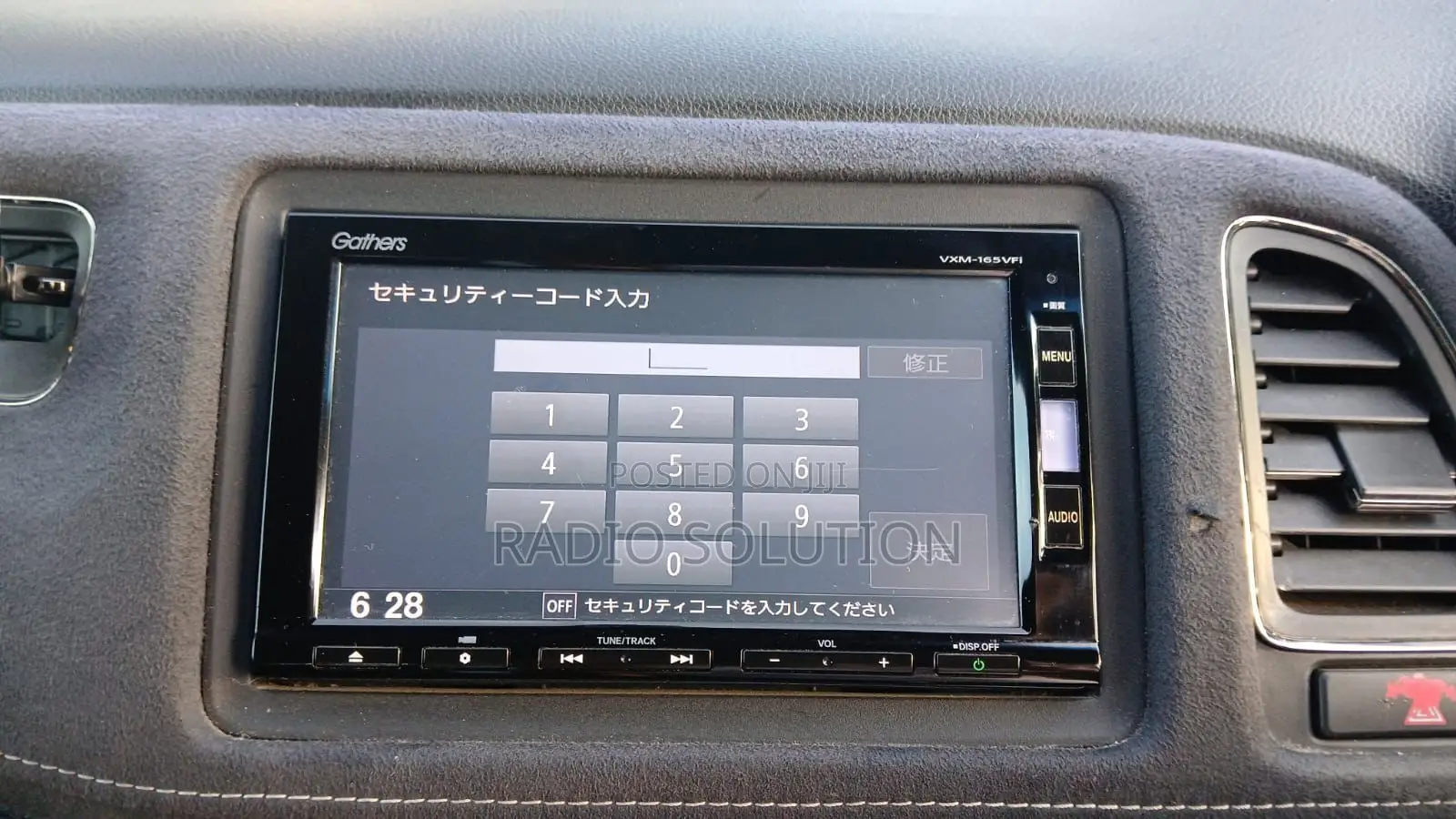 Honda Vezel Gathers Radio Password Code Unlock