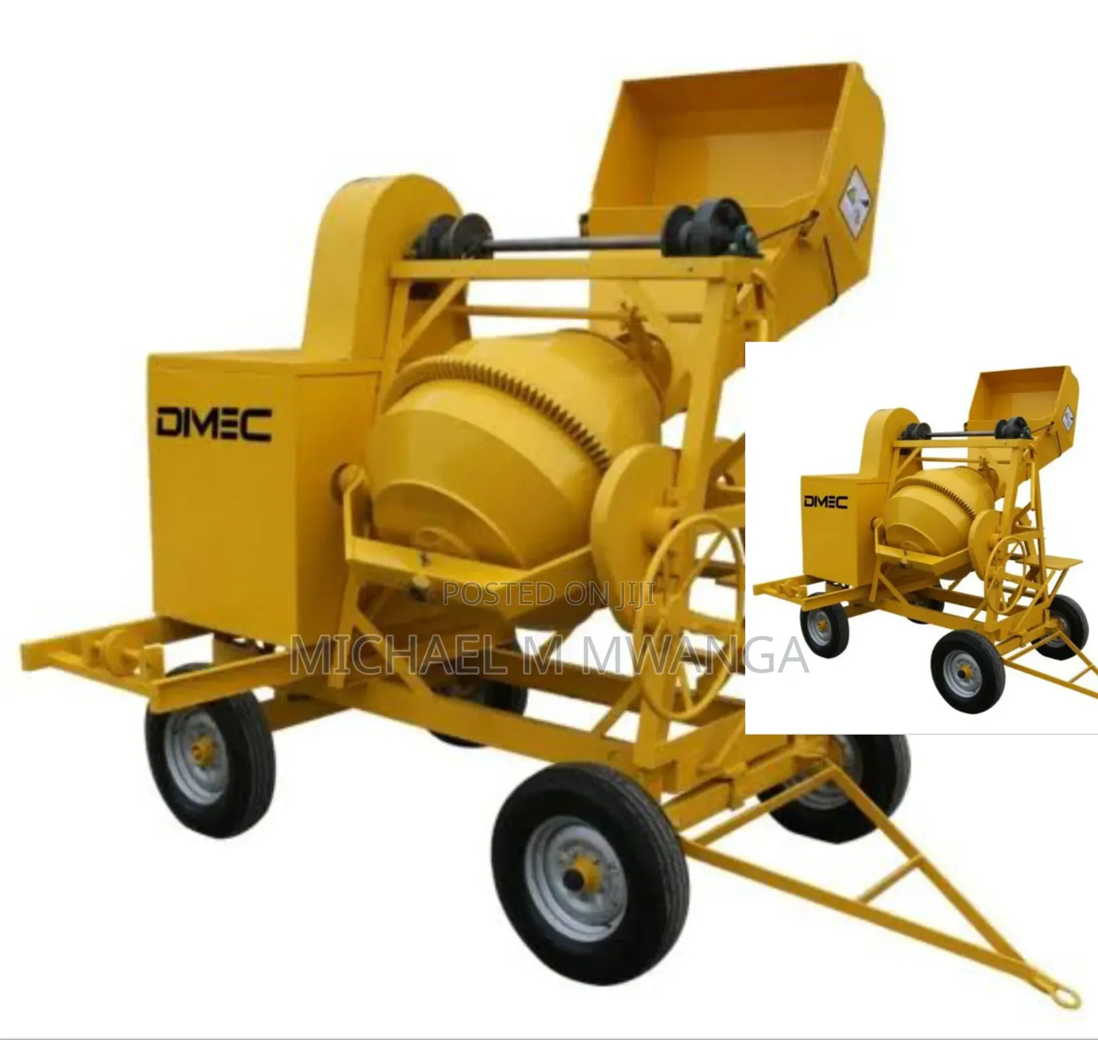 Easy Operation Self Loading Concrete Mixer