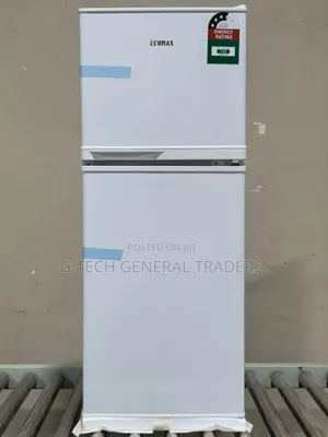 Ecomax White Double Door 118l Direct Cool Refrigerator