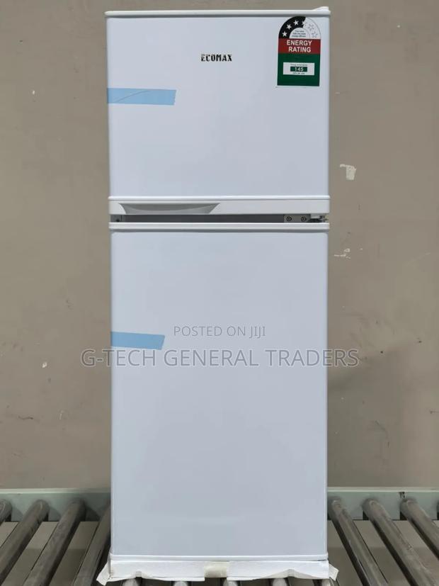Ecomax White Double Door 118l Direct Cool Refrigerator - main view