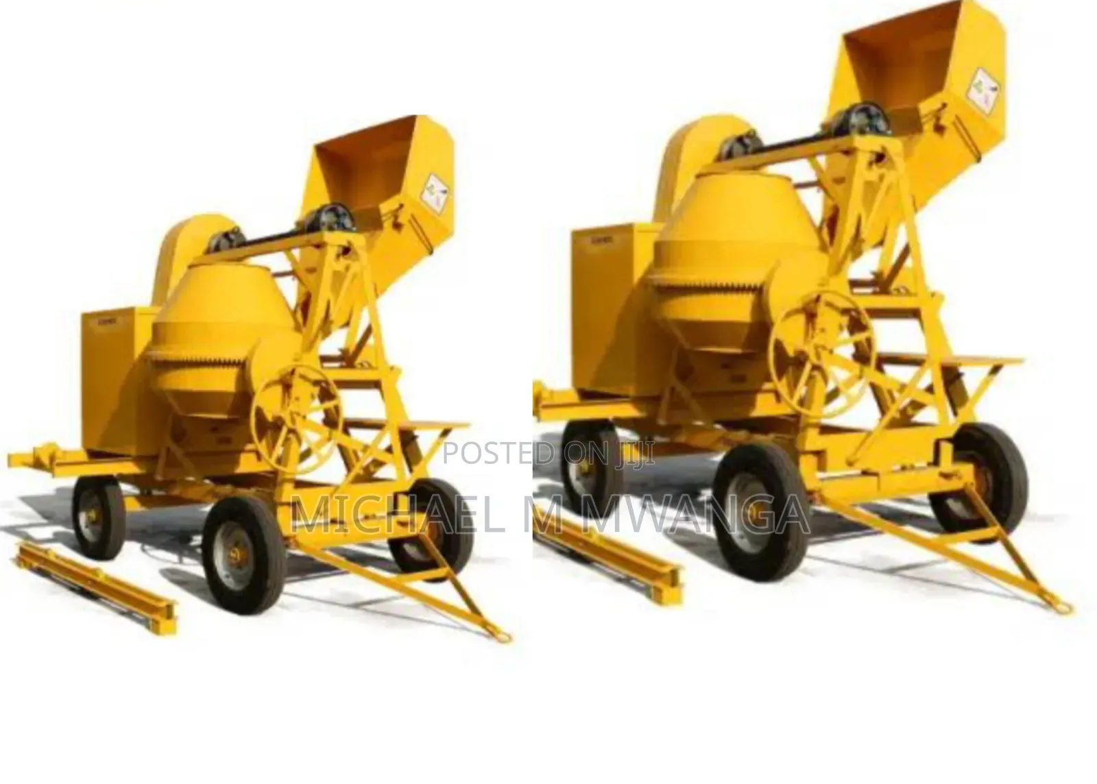 New Modern Self Loading Concrete Mixer