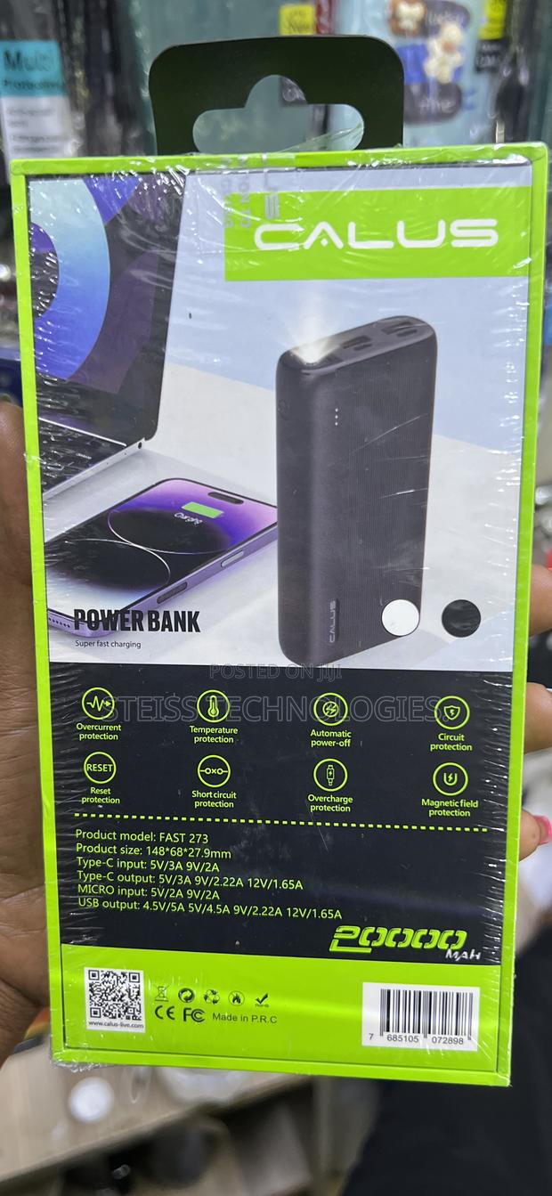 Calus Fast 273 20000mah Powerbank - thumbnail 3