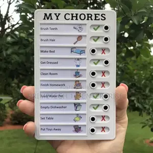 My Chores Kids Checklist That Can Be Edited