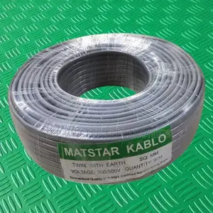 90m Roll 2.5mm2 Copper Twin and Earth Cable for Electrical Wiring Use