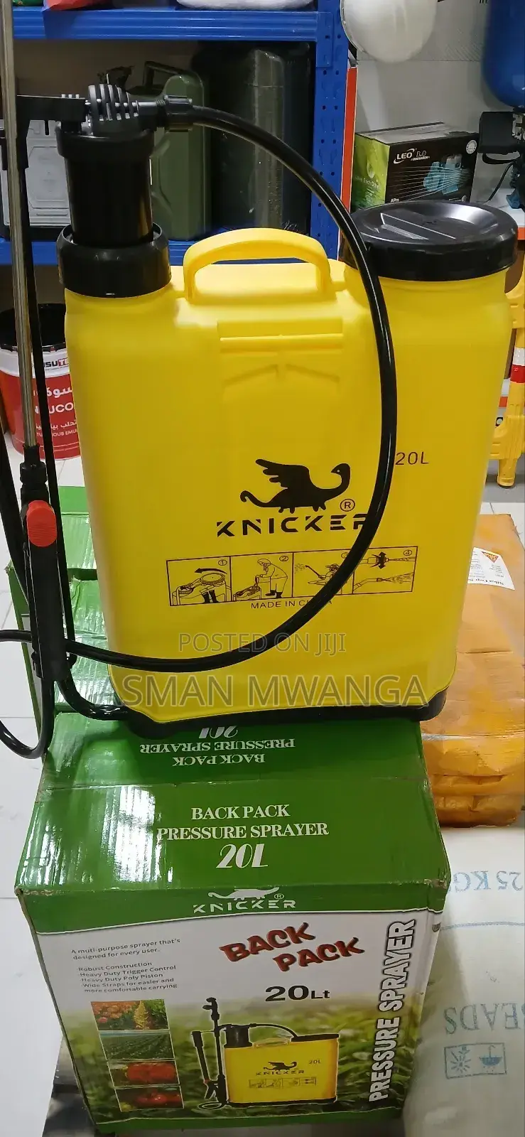 Knapsack Sprayer 20l Manual