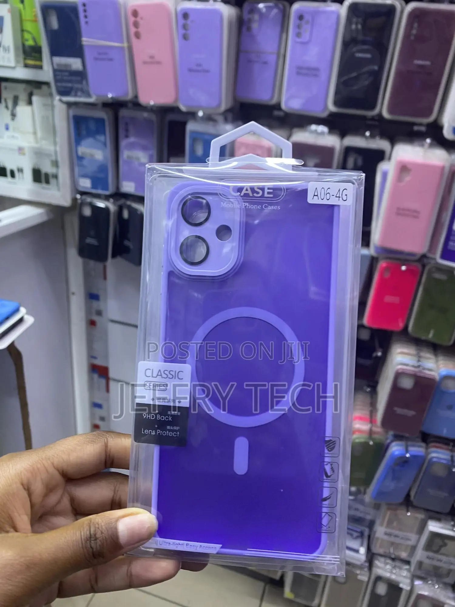 Yuecxin Magnetic Transluscent Case for Samsung Galaxy A06 4g