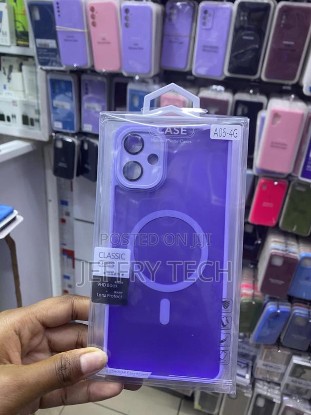 Yuecxin Magnetic Transluscent Case for Samsung Galaxy A06 4g