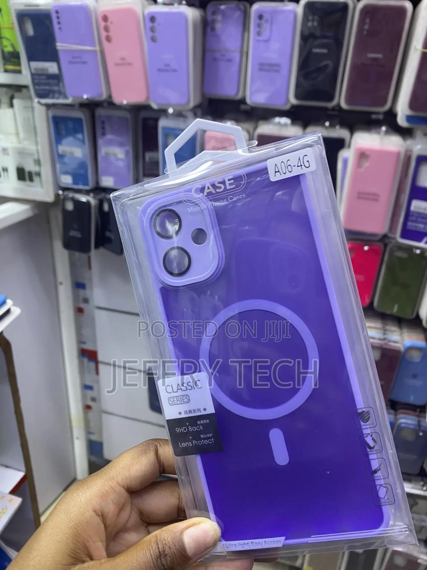Yuecxin Magnetic Transluscent Case for Samsung Galaxy A06 4g