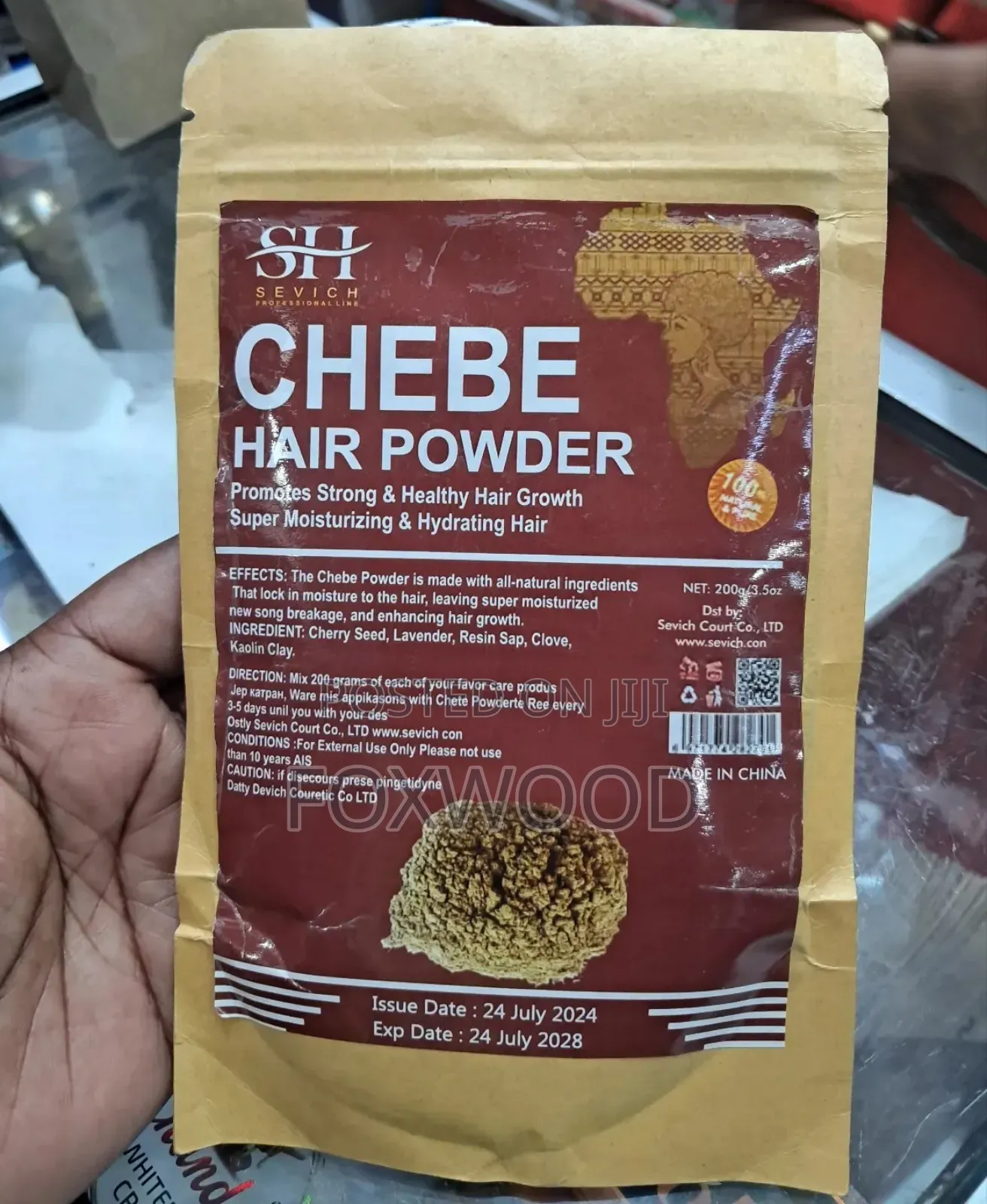 Sevich Chebe Hair Powder.