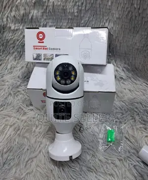 V380 CCTV Bulb PTZ Camera -Smart Surveillance 2way Audio Communication