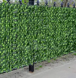 Artificial Leafy Fence
