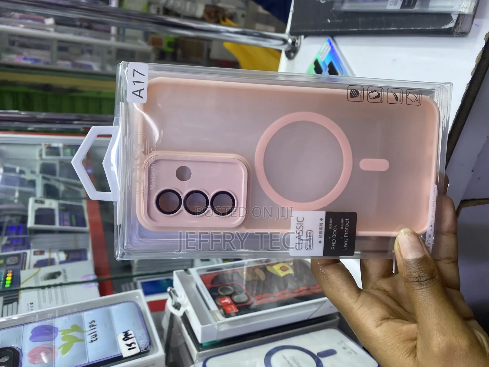 Natbok Magsafe Transluscent Case for Samsung Galaxy A17