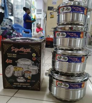Signature 4 PCS Tall Boy Stainless Steel Hotpots - thumbnail 2
